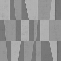 Galerie Wallcoverings Product Code 12014 - Design Wallpaper Collection - Light Grey Dark Grey Colours - Art Deco Square Design