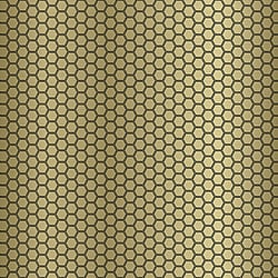 Galerie Wallcoverings Product Code 12631 - Ted Baker Fantasia Wallpaper Collection - Metallic Gold Black Colours - Hexie Design