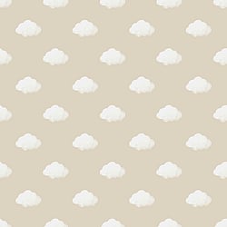 Galerie Wallcoverings Product Code 14832 - Little Explorers 2 Wallpaper Collection - Beige Colours - The classic cloud design, now in three heavenly colours! Sure to help your little one drift off into a peaceful slumber.. Design