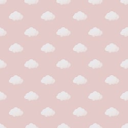Galerie Wallcoverings Product Code 14834 - Little Explorers 2 Wallpaper Collection - Pink Colours - The classic cloud design, now in three heavenly colours! Sure to help your little one drift off into a peaceful slumber.. Design