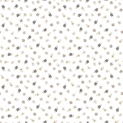 Galerie Wallcoverings Product Code 14842 - Little Explorers 2 Wallpaper Collection - Heavenly Colours - Surround yourself with an intricate, nature inspired wallpaper. It has a homely but crisp design, therefore perfect for introducing to rooms where you want a playful and friendly mood. The five leaf flower design sits evenly distributed on a light matte background, resulting in a design that is comforting and interesting in equal amounts. This beautiful design is sure to add a light touch to any interior scheme.  Design