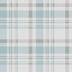 Galerie Wallcoverings Product Code 1906-1 - Spring Blossom Wallpaper Collection - Turqouise Grey White Colours - PLAID Design