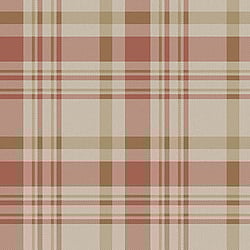 Galerie Wallcoverings Product Code 1906-4 - Spring Blossom Wallpaper Collection - Terracota Brown Cream Colours - PLAID Design