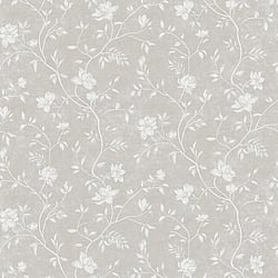 Galerie Wallcoverings Product Code 1907-2 - Spring Blossom Wallpaper Collection - Grey Colours - MAGNOLIA Design