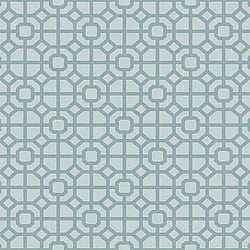 Galerie Wallcoverings Product Code 1908-1 - Spring Blossom Wallpaper Collection - Blue Colours - LATTICE Design