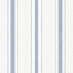 Galerie Wallcoverings Product Code 1909-2 - Spring Blossom Wallpaper Collection - Blue Colours - STRIPES Design