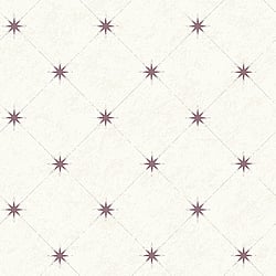 Galerie Wallcoverings Product Code 21005 - Skagen Wallpaper Collection - Cream Purple Colours - Stars Design