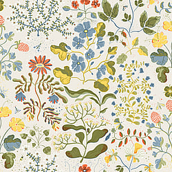 Galerie Wallcoverings Product Code 22001 - Fagring Wallpaper Collection - Beige/green Colours - Groh Design