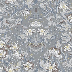 Galerie Wallcoverings Product Code 22018 - Fagring Wallpaper Collection - brown/grey Colours - Lisa Design