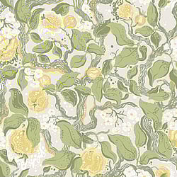Galerie Wallcoverings Product Code 22027 - Fagring Wallpaper Collection - Yellow Colours - Kart Design