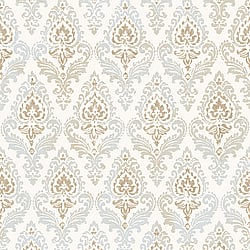 Galerie Wallcoverings Product Code 23636 - Italian Classics 4 Wallpaper Collection - Beige Blue Cream Colours - Damasco Design