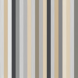 Galerie Wallcoverings Product Code 25779 - Cottage Chic Wallpaper Collection - Grey Cream Black Colours - Riga Platino Design
