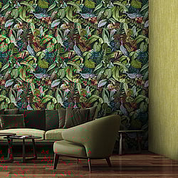 Galerie Wallcoverings Product Code 26742 - Tropical Wallpaper Collection - Pineapple Colours - Kiribati Design