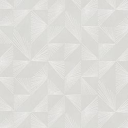 Galerie Wallcoverings Product Code 31842 - Imagine Wallpaper Collection - Grey Pearl Colours - Contemporary Fan Motif Design