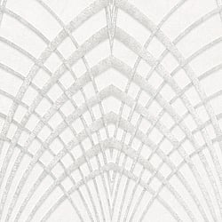 Galerie Wallcoverings Product Code 32277 - Avalon Wallpaper Collection - White Grey Pearl Colours - Art Deco Design