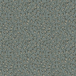 Galerie Wallcoverings Product Code 33020 - Apelviken Wallpaper Collection - Green Gold Colours - Leaf Trail Design
