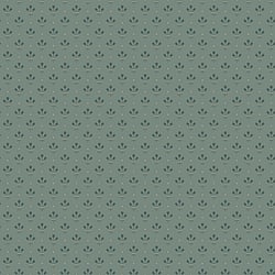 Galerie Wallcoverings Product Code 33030 - Apelviken Wallpaper Collection - Green Grey Gold Colours - Mini Tulip Motif Design