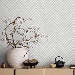 Galerie Wallcoverings Product Code 33375 - Woods And Wicker Wallpaper Collection - Grey Colours - Wood optics Design