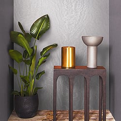 Galerie Wallcoverings Product Code 34920 - Eclectic Wallpaper Collection - Beige/Rose Colours - Metallic look Design