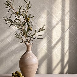 Galerie Wallcoverings Product Code 35509 - Odyssey Wallpaper Collection - Beige Colours - Graphic Design
