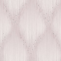 Galerie Wallcoverings Product Code 35890 - Fashion Icon Wallpaper Collection - Rose Colours - Rhinestone Stripes Design