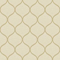 Galerie Wallcoverings Product Code 3953 - Italian Damasks 3 Wallpaper Collection - Cream Beige Gold Colours - Floral Trellis Design