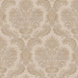 Galerie Wallcoverings Product Code 4612 - Italian Glamour Wallpaper Collection - Yellow Colours - Italian Damask Design
