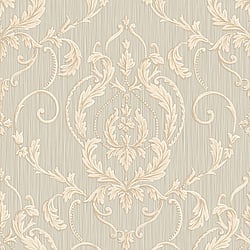 Galerie Wallcoverings Product Code 47521 - Ornamenta 2 Wallpaper Collection - Beige Gold Colours - Ornamenta Damask Design