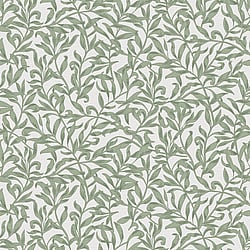Galerie Wallcoverings Product Code 47640 - Heritage Wallpaper Collection - green Colours - Vintage Leaf Design