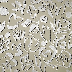 Galerie Wallcoverings Product Code 65330 - Salt Wallpaper Collection - Nutmeg Colours - Fiore Design