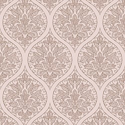 Galerie Wallcoverings Product Code 7007 - Emporium Wallpaper Collection - Pink Colours - Emporium Ogee Design
