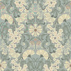 Galerie Wallcoverings Product Code 83115 - Hjarterum Wallpaper Collection - Blue Cream Colours - Öjvind Design