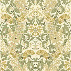 Galerie Wallcoverings Product Code 83117 - Hjarterum Wallpaper Collection - Cream Olive Beige Colours - Öjvind Design