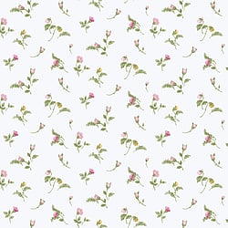 Galerie Wallcoverings Product Code 84009 - Cottage Chic Wallpaper Collection - Pink Colours - Bocciolo Blu Design