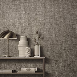 Galerie Wallcoverings Product Code 99118 - Vault Wallpaper Collection - Grey, Silver Colours - Weave Design