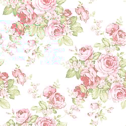 Galerie Wallcoverings Product Code AB27612 - Abby Rose 4 Wallpaper Collection - Pink Green Colours - Grand Floral Design