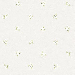 Galerie Wallcoverings Product Code AF37749 - Abby Rose 4 Wallpaper Collection - Green Light Grey Colours - Laurel Spot  Design