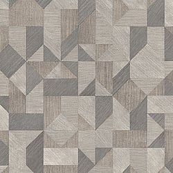 Galerie Wallcoverings Product Code BL22772 - Botanica Wallpaper Collection - Taupe Colours - Cubics Design