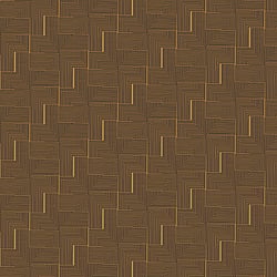 Galerie Wallcoverings Product Code BO23060 - Luxe Wallpaper Collection - Brown Colours - Labyrinth Design