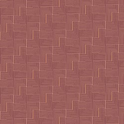 Galerie Wallcoverings Product Code BO23061 - Luxe Wallpaper Collection - Red Colours - Labyrinth Design