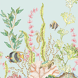 Galerie Wallcoverings Product Code DB30702M - Daisy Bennett Wallpaper Collection - Blues Colours - Nautical Mural  Design