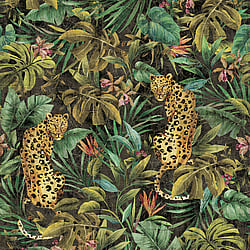 Galerie Wallcoverings Product Code DB30900M - Daisy Bennett Wallpaper Collection - Blacks Colours - Exotica Mural Design