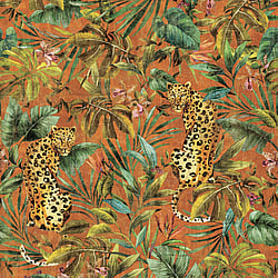 Galerie Wallcoverings Product Code DB30901M - Daisy Bennett Wallpaper Collection - Oranges Colours - Exotica Mural Design