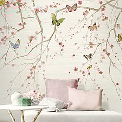 Galerie Wallcoverings Product Code DB32300M - Daisy Bennett Wallpaper Collection - Multicolors Colours - Butterfly Delight Design