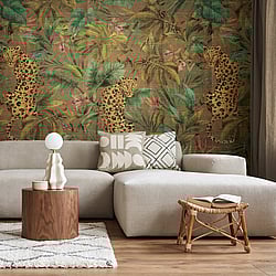 Galerie Wallcoverings Product Code DB33206M - Daisy Bennett Wallpaper Collection - Browns & Taupes Colours - Exotica Mural Design