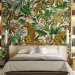 Galerie Wallcoverings Product Code DB33216M - Daisy Bennett Wallpaper Collection - Multicolors Colours - Exotica Mural Design