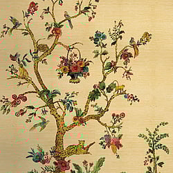 Galerie Wallcoverings Product Code DB33306M - Daisy Bennett Wallpaper Collection - Golds Colours - Tanzania Tree of Life Mural Design