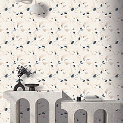 Galerie Wallcoverings Product Code DW2018 - Designer Walls Wallpaper Collection - Light Grey Colours - Cranes Design