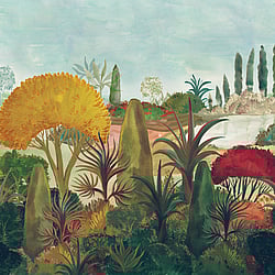 Galerie Wallcoverings Product Code DW2028 - Designer Walls Wallpaper Collection - multicolour Colours - Botanical Landscape Design