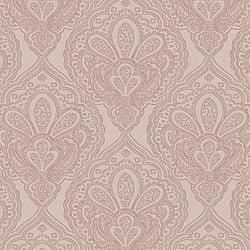 Galerie Wallcoverings Product Code DWP0247-04 - Emporium Wallpaper Collection - Pink Rose Gold Colours - Mehndi Damask Design